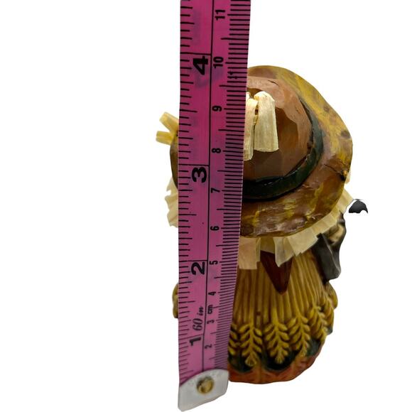 Scarecrow Shelf Sitter Figurine Set 3 Harvest Fall Thanksgiving Decor Charming - Picture 5 of 15